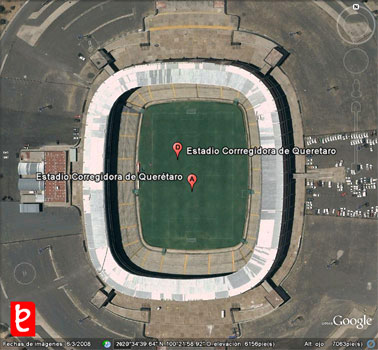 Estadio La Corregidora, Google Earth�, ID1305, 2011