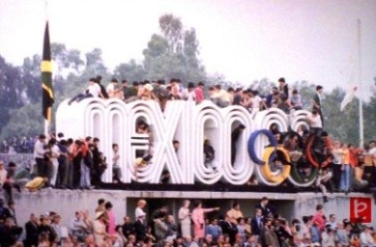 Ceremonia de Inauguracin Mxico 68. ID463, 1968