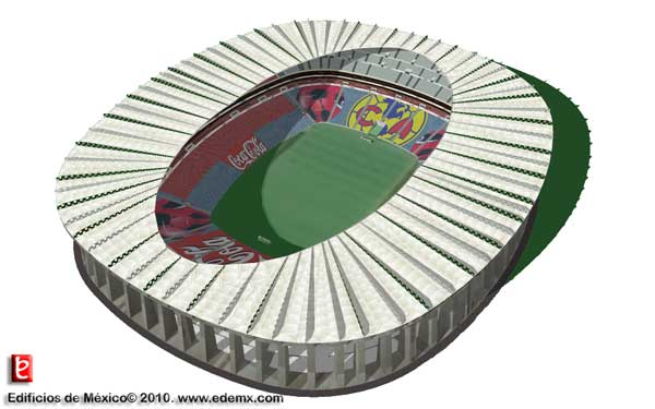 Estadio Azteca. Render Santis. ID1010