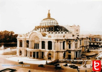 Estructura del Palacio de Bellas Artes, ID278, Fotografia Archivo Casasola.