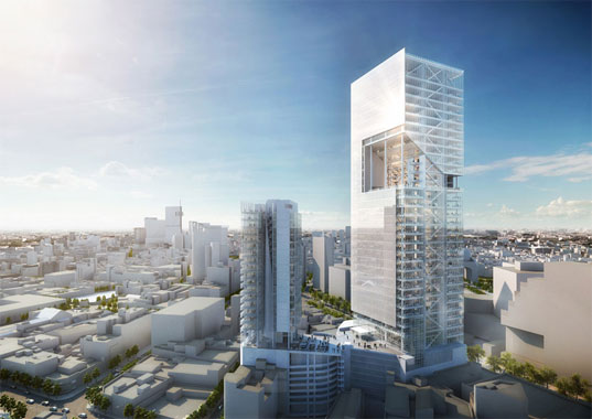 Torre cuarzo, ID1824, Richard Meier & Partners, 2014
