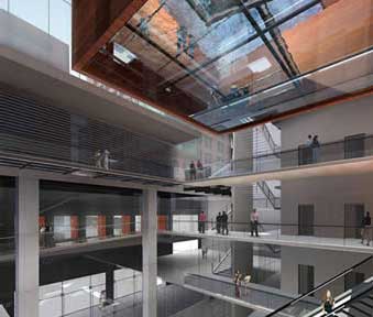 Interior del museo. ID734, Arditti Arquitectos, 2009