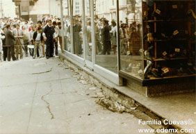 Sismo en la Torre Latino. ID1993, Fam. Cuevas©, 2014