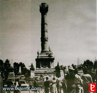 Columna de la Independencia en el sismo. ID291, Ivan TMy, 2008