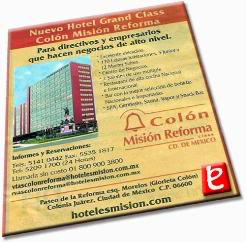 Anuncio Hotel Colon. ID803, Hoteles Mision, 2007