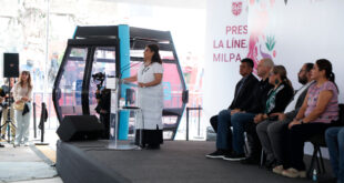 PRESENTA JEFA DE GOBIERNO CLARA BRUGADA LA LÍNEA 6 DEL CABLEBÚS, EL PROYECTO DE MOVILIDAD MÁS IMPORTANTE DEL SUR-ORIENTE DE LA CIUDAD