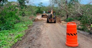 SICT INTENSIFICA TRABAJOS PARA RESTABLECER ACCESO EN TRAMOS CARRETEROS AFECTADOS POR HURACÁN ERICK EN GUERRERO Y OAXACA