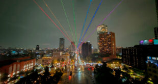 INAUGURAN ARCOIRIS GLOBALIZADOR, EN MONUMENTO A LA REVOLUCIÓN